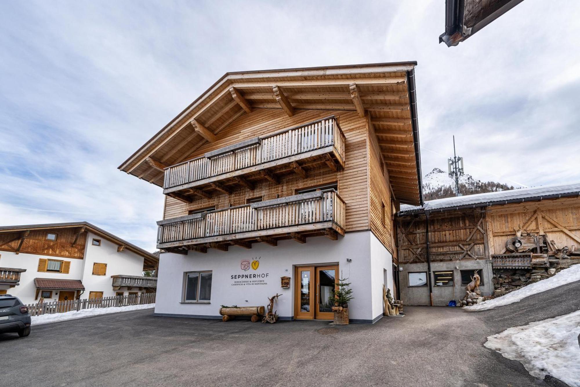 Seppnerhof Ferienwohnung Edelweiss Pfelders Luaran gambar